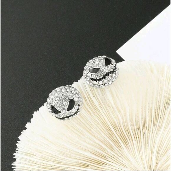 Nightmare Before Christmas Rhinestone Earrings - Picture 4 of 5